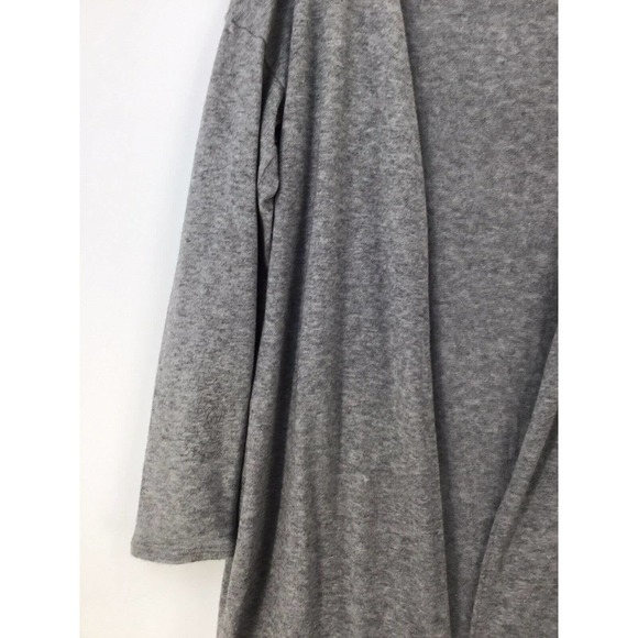 See You Monday Duster Cardigan Open Front Deep Side Vents - Picture 9 of 12